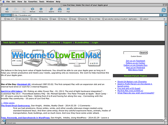 microsoft internet explorer 5.5 for mac